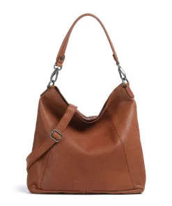 The Chesterfield Brand Washed Waxed Cow Sintra Hobo bag grained cow leather cognac Hot