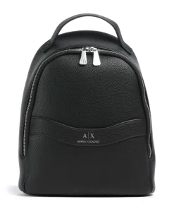 Armani Exchange Wave Backpack imitation leather black Outlet