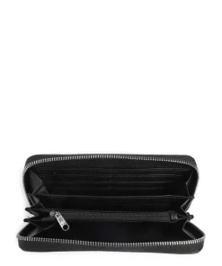 Armani Exchange Wave Wallet imitation leather black New