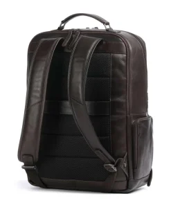 The Chesterfield Brand Wax Pull Up Cow Lennox Backpack 15″ fine grain cow leather dark brown