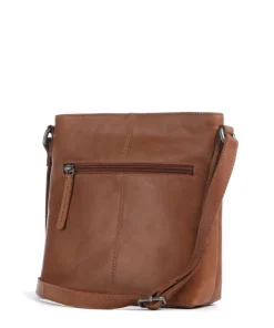 The Chesterfield Brand Wax Pull Up Cow Navene Crossbody bag fine grain cow leather cognac Sale
