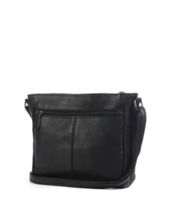 The Chesterfield Brand Weimar Crossbody bag soft cow leather black Hot