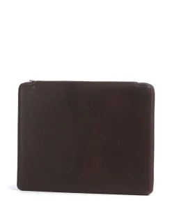 Piquadro Wollem Portfolio grained cow leather dark brown Clearance