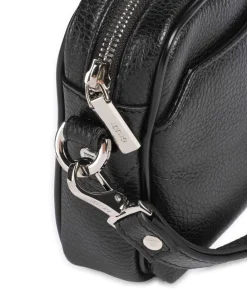 Giudi Wristlet grained calfskin black Discount