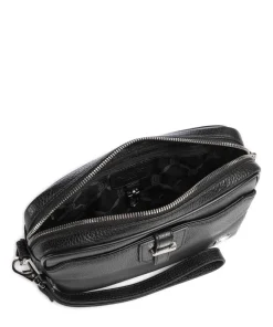 Giudi Wristlet grained calfskin black Discount