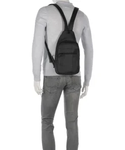 Piquadro W129W Sling bag polyurethane black New