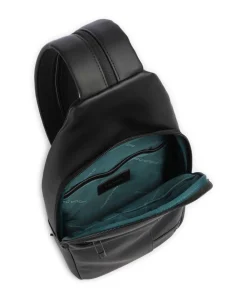 Piquadro W129W Sling bag polyurethane black New
