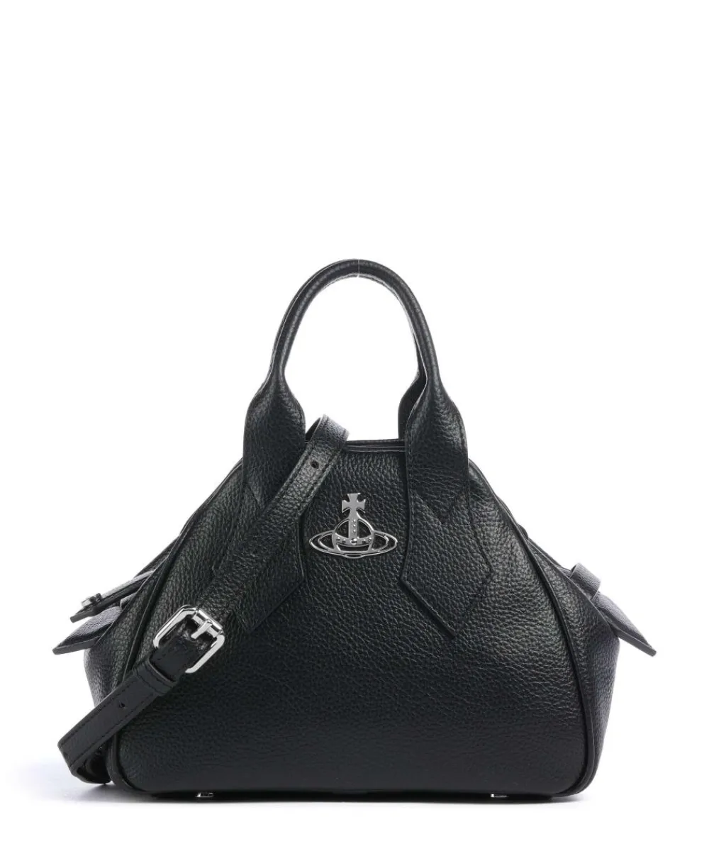 Vivienne Westwood Yasmine Grain Small Handbag polyurethane black