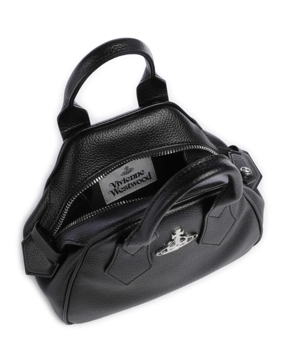 Vivienne Westwood Yasmine Grain Small Handbag polyurethane black