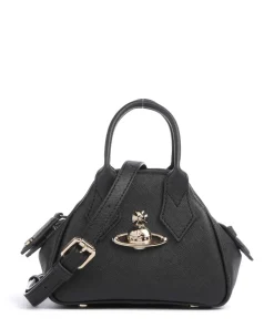 Vivienne Westwood Yasmine Saffiano Mini Crossbody bag imitation leather black Outlet