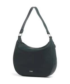 Zwei Yuna YU110 Hobo bag imitation leather dark green