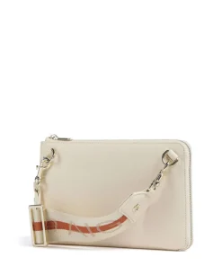 AIGNER Zita Crossbody bag grained cow leather cream Hot
