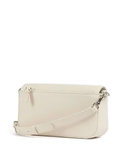 AIGNER Zita S Crossbody bag grained cow leather cream Outlet