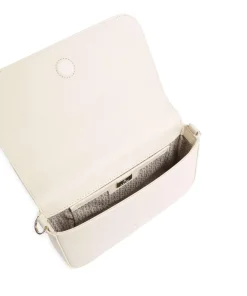 AIGNER Zita S Crossbody bag grained cow leather cream Outlet