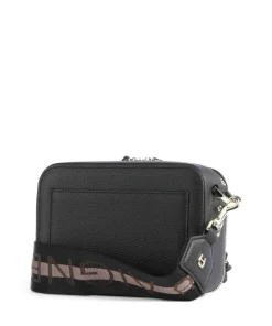 AIGNER Zita S Crossbody bag grained cow leather black Outlet