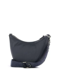AIGNER Zita S Crossbody bag grained cow leather dark blue Online