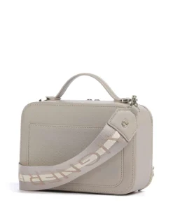AIGNER Zita S Crossbody bag grained cow leather beige Clearance