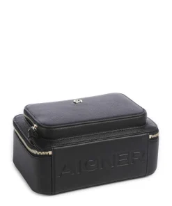 AIGNER Zita S Crossbody bag grained cow leather black Best