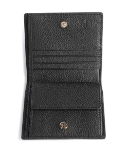 AIGNER Zita Wallet grained cow leather black
