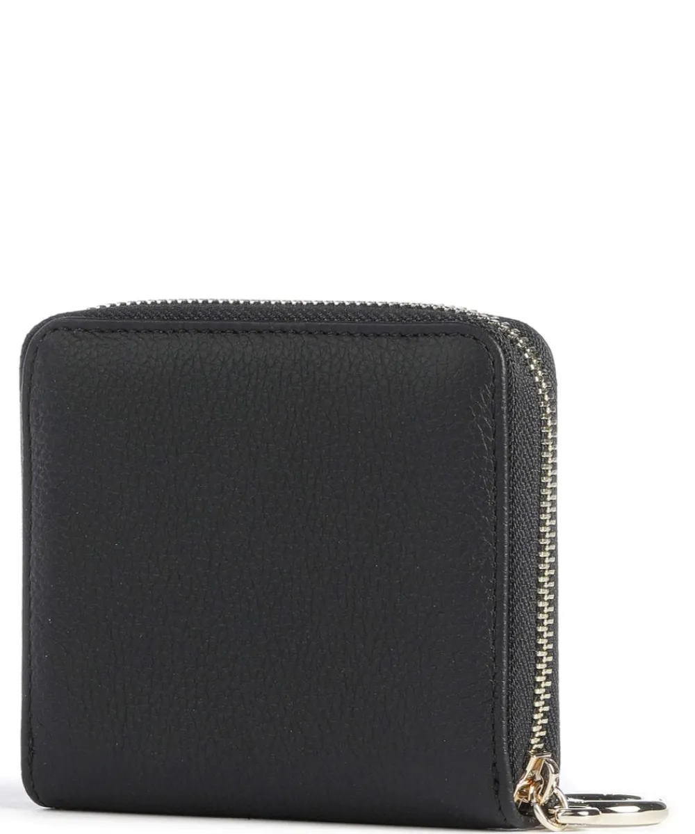 AIGNER Zita Wallet grained cow leather black Discount