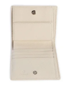 AIGNER Zita Wallet grained cow leather cream Hot
